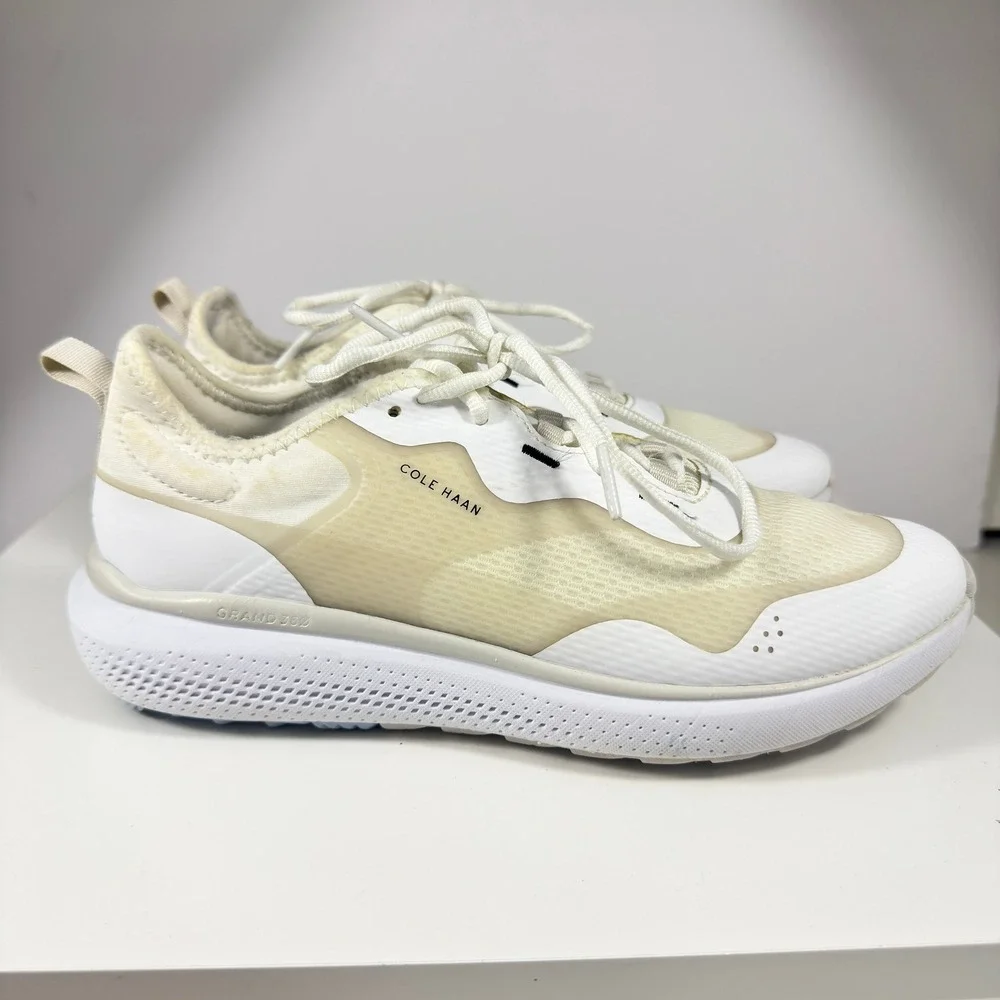 Cole Haan Zerogrand Golf Shoes Womens 8B White Water Resistant W26781